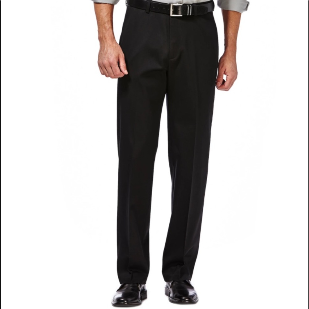 Black Geoffrey Beene Men’s Slacks
